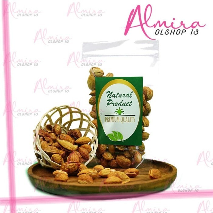 

BERKUALITAS Kacang Almond Oven / Panggang 1 Kg