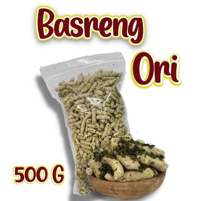 

TERLENGKAP BASRENG RI DAUN JERUK 500GRAM SAJODO SNACK & FOOD