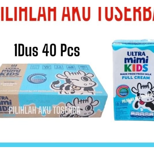 

Susu Ultra Kids (Full Cream) - 125 Ml (1 Dus Isi 40)