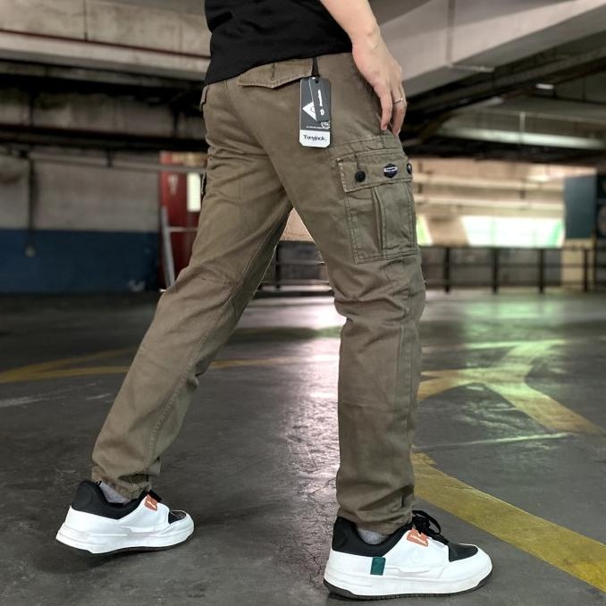 Celana Cargo Panjang Pria Tony Jack Celana Cargo Pants Premium LN