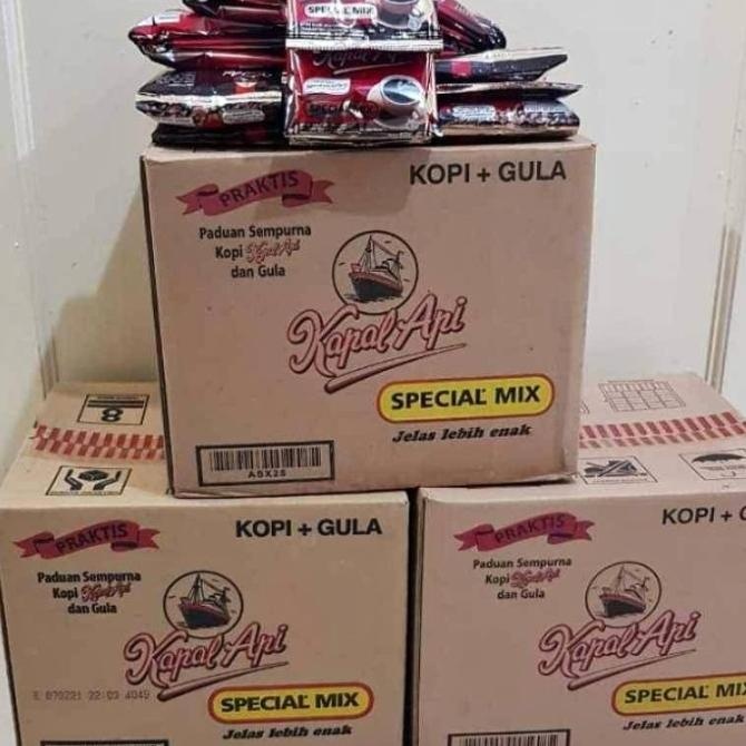 

kopi kapal api mix 1 dus