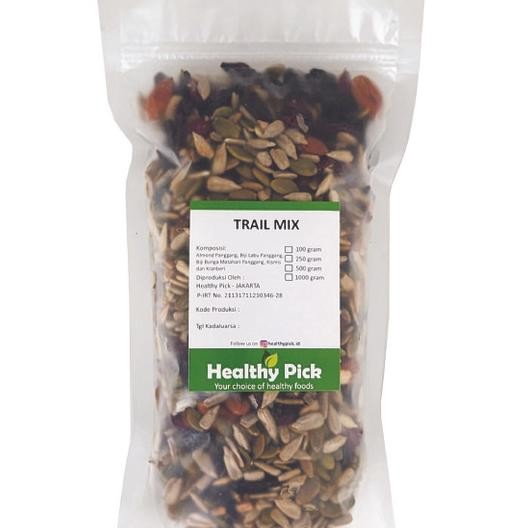 

Trail X 500Gr Roasted (Sunflower, Pumpkin Seeds, Almond, Cranberry)