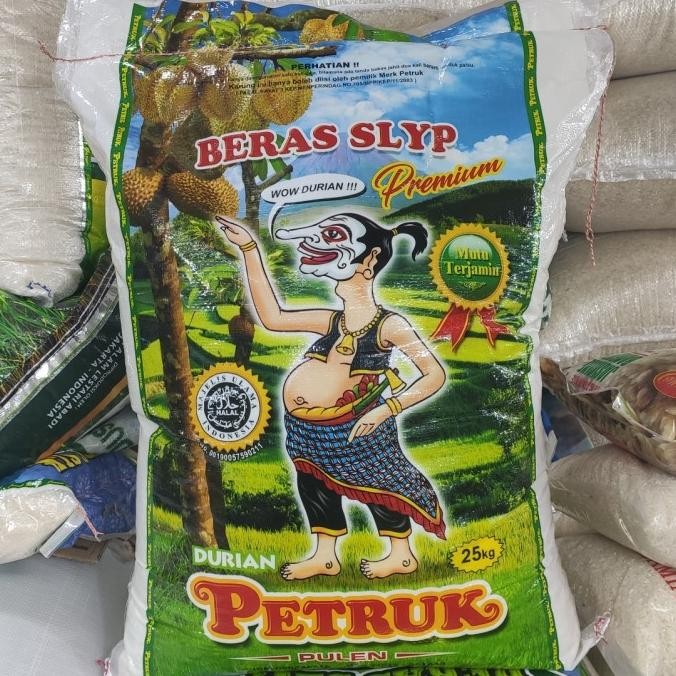 

Beras Slyp Durian Petruk 25KG (Original 100%)