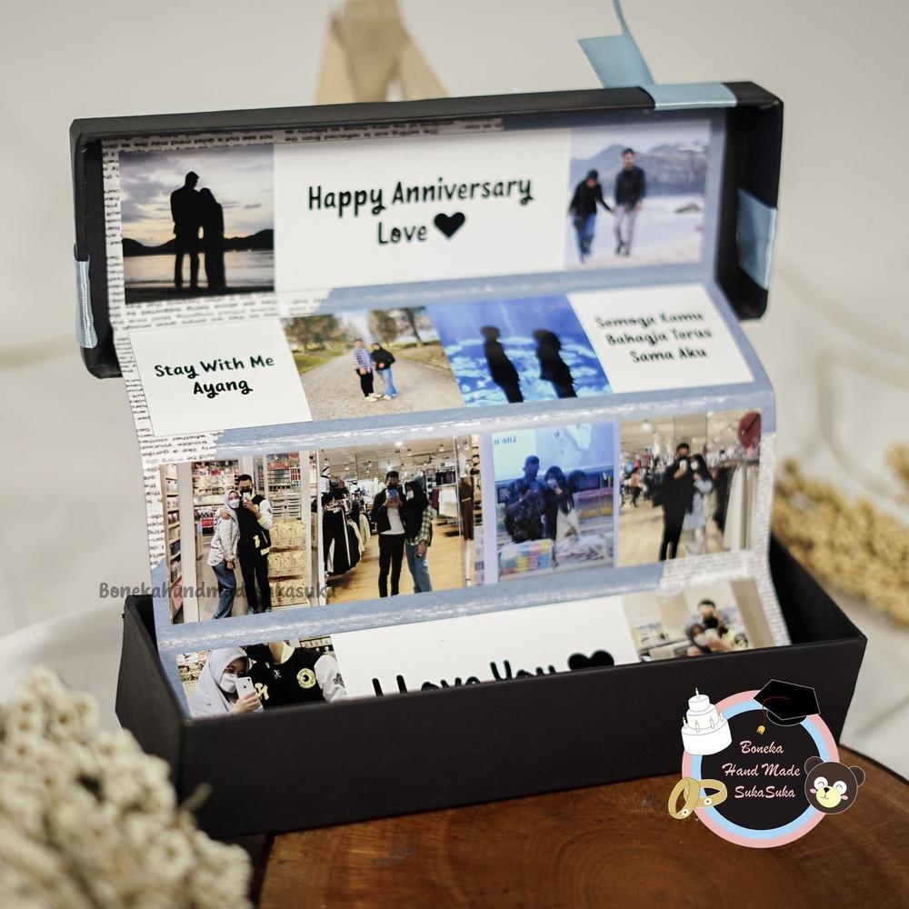 

SPECIAL Photobox Giftbox 16 Foto Kado Ulang Tahun | Kado Anniversary Custom BOX TEBAL Hadiah Anniversary Valentine gub-103