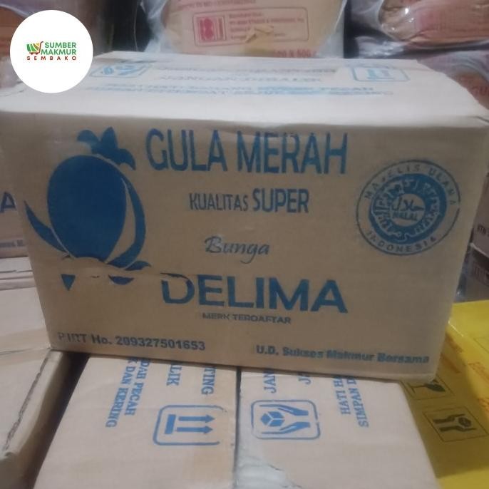 

Gula Merah Cap Bunga Delima Kemasan 9Kg