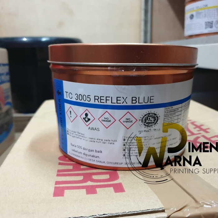 

TINTA OFFSET CEMANI TOKA - TC 3005 REFLEX BLUE