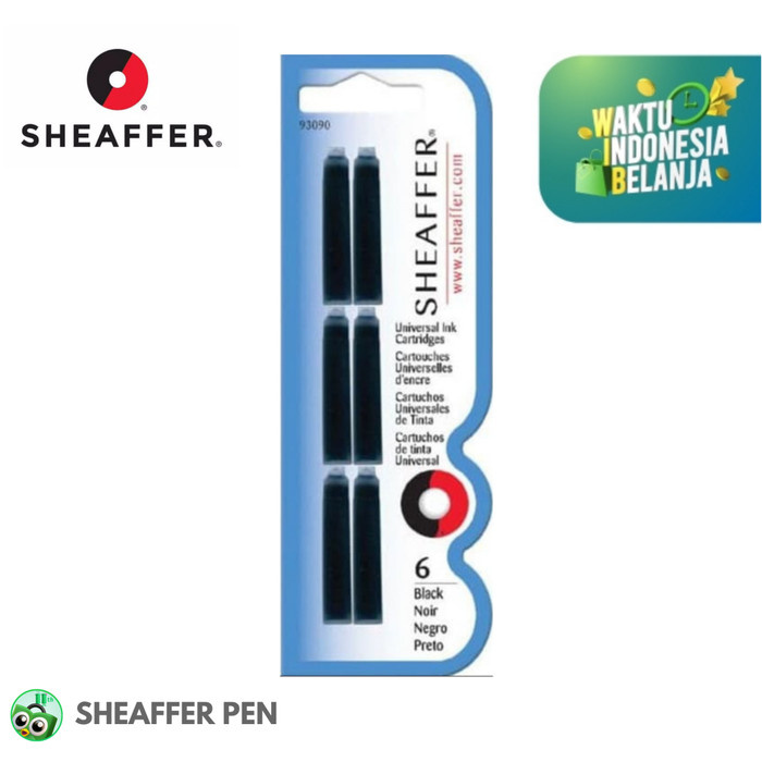 

SHEAFFER SKRIP FOUNTAIN PEN UNIVERSAL INK CARTRIDGE - BLUE/BLACK