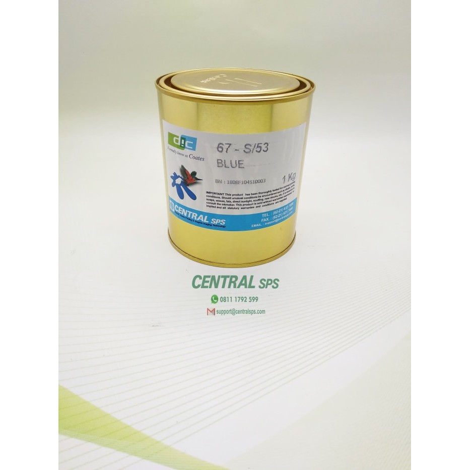 

TINTA COATES 67-S/53 BLUE