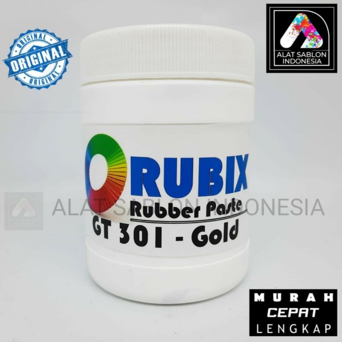 

TINTA SABLON RUBBER PASTE GOLD GT 301 RUBIX GOLD 500GR