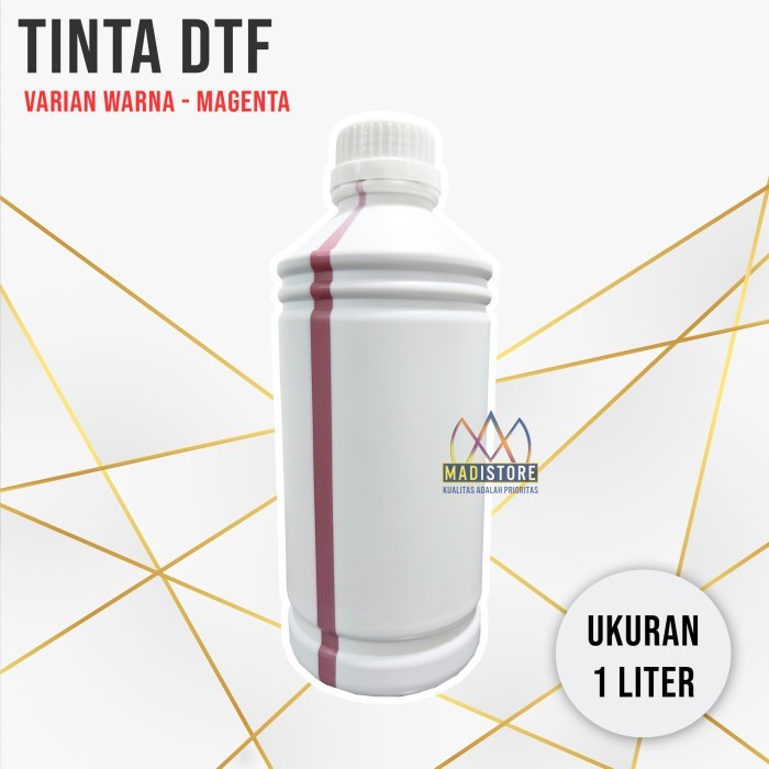 

TINTA DTF 1 KG PREMIUM QUALITY / DTF INK 1000 MG WARNA CMYKW