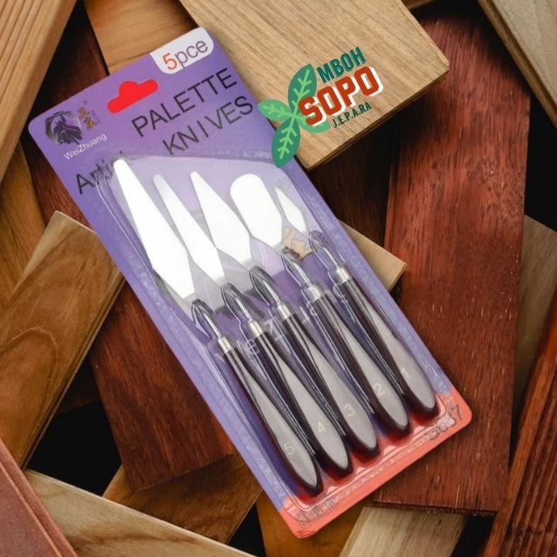 

dw-45 Satu set Cetok Kecil Untuk Pot, Relief dan Taman, Painting Knife Palet Lukis Terlaris