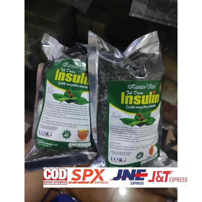 

Terlaris Daun Seduh Insulin Diabet /Diabetes Curah Kencono Sari Asli Original Daun Herbal