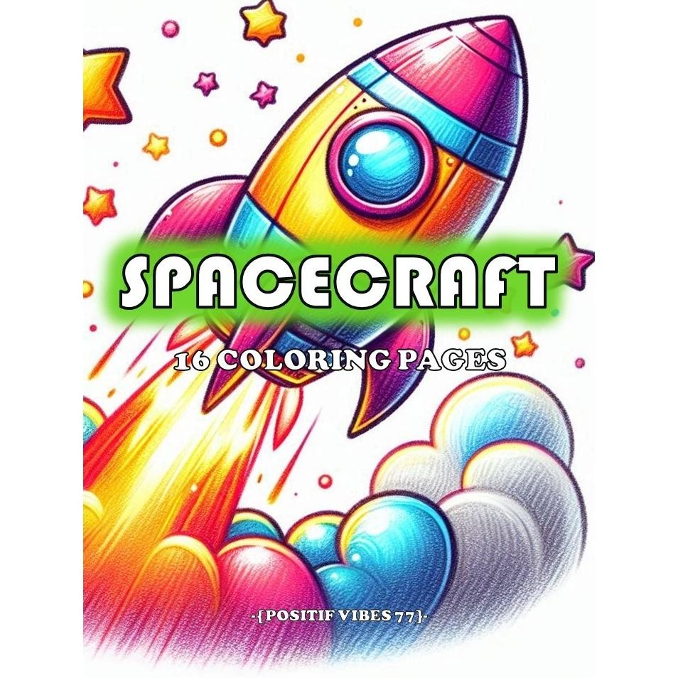 

Premium Kertas Mewarnai A5 / Pesawat Luar Angkasa / Gambar Mewarnai / Coloring Book / Untuk Sd Tk Paud Harga Terjangkau