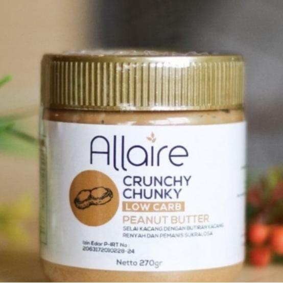 

Ketobetic Crunchy Chunky Peanut Butter Selai Kacang Keto Friendly