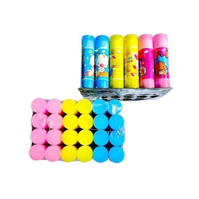 

(24 pcs) Lem Stik Fancy Glue Stick Besar 23gr LARIS
