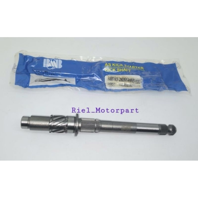 As Engkol (KTO) REVO ABSOLUTE / BLADE selah selahan kick starter BMB