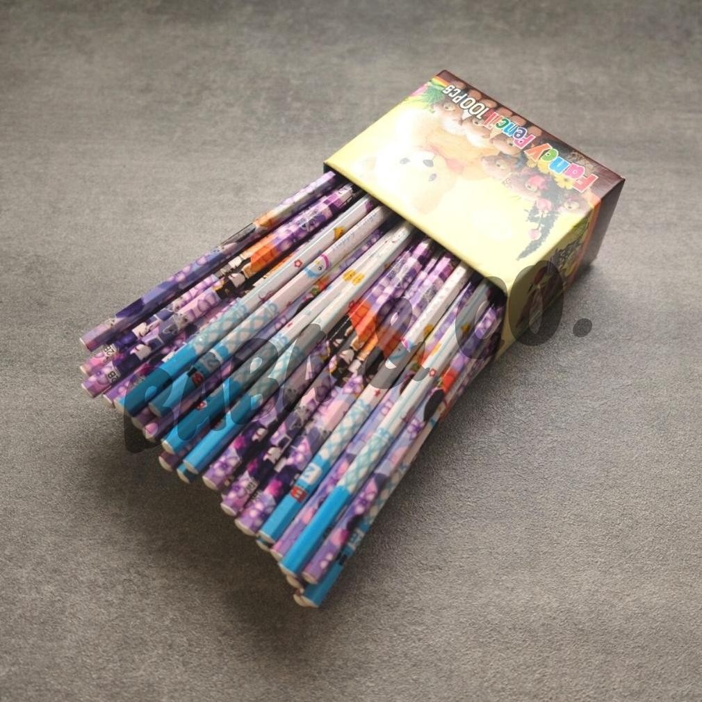 

ter-98 PENSIL KAYU ISI 100 PCS PENSIL 2B PENCIL LUCU PENSIL SERUT PENSIL MURAH ALAT TULIS SEKOLAH ALAT TULIS KANTOR ATK MURAH BISA COD Termurah