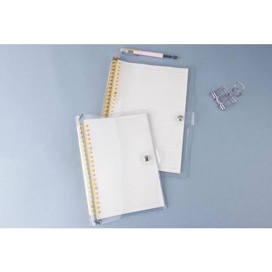 

COD Binder Bahan PVC RING Warna PASTEL A5 B5 / map Binder Plastik ring 20 dan 26 lubang Premium