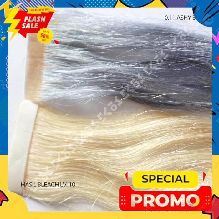 PROMO CHAOBEN 0.11 ASH BLUE GRAY HAIR COLOR CREAM CAT RAMBUT ABU FURUBA
