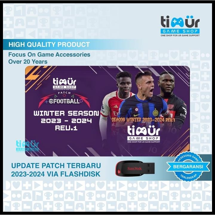 Pes 2024 Gembox Patch Winter Season Ps3 Via Flashdisk