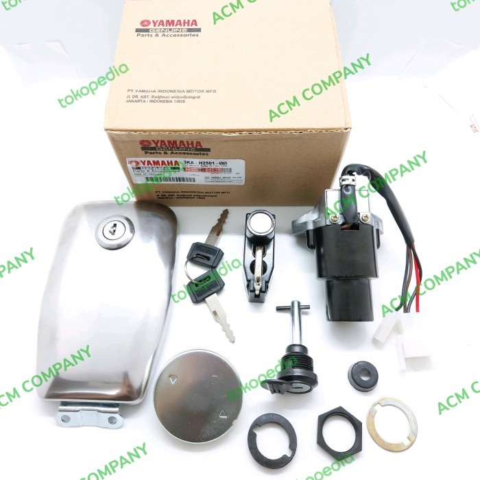 KUNCI KONTAK SET RX KING NEW YAMAHA 3KA SET KOMPLIT 5IN1 MADE THAILAND