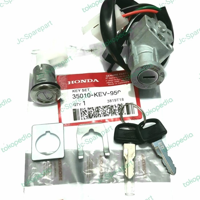 KUNCI KONTAK SET BUAT MOTOR HONDA SUPRA X LAMA, SUPRA FIT