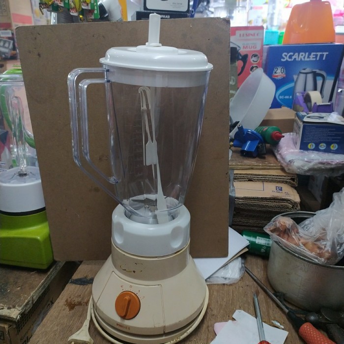 cusss order] Blender Philippe HR 2815 set mesin original Holand seken gelas pisau