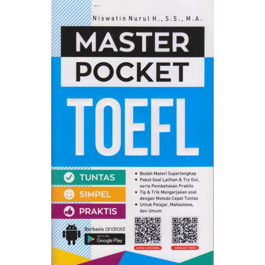 Gramedia Cirebon  - MASTER POCKET TOEFL