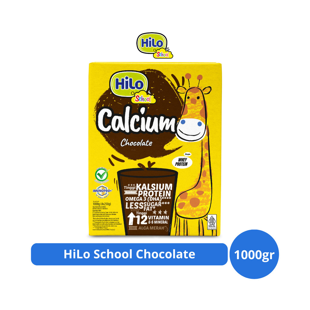

HiLo School Calcium Chocolate 1000gr