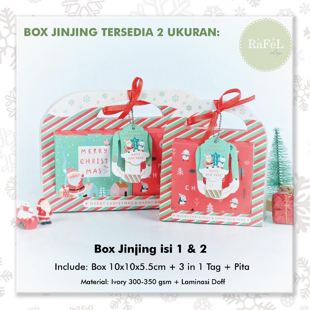 

sd-46 5 Set Box Jinjing Natal 1 Toples 250 Gr Murah