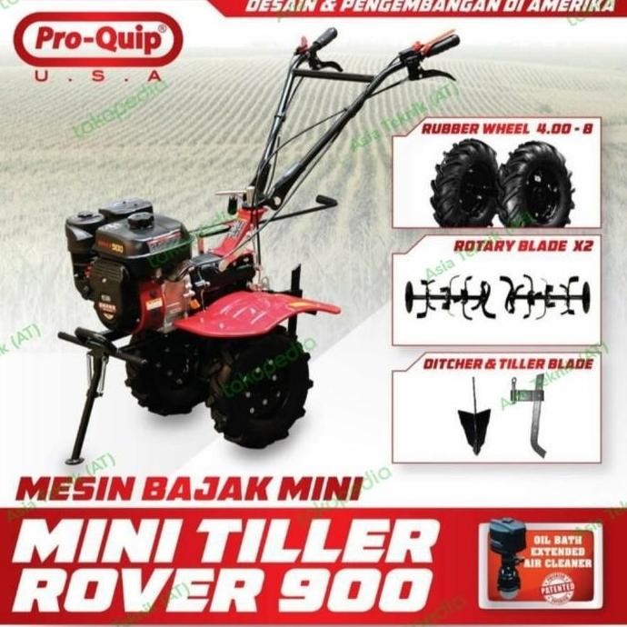 Mesin Bajak Sawah Cultivator Proquip Rover 900