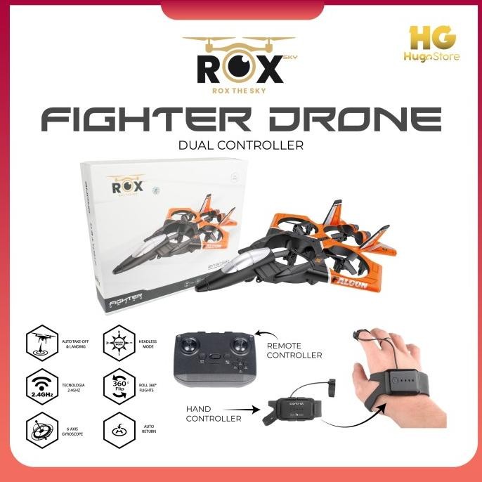 Rox Fighter Drone Dual Controller Murah