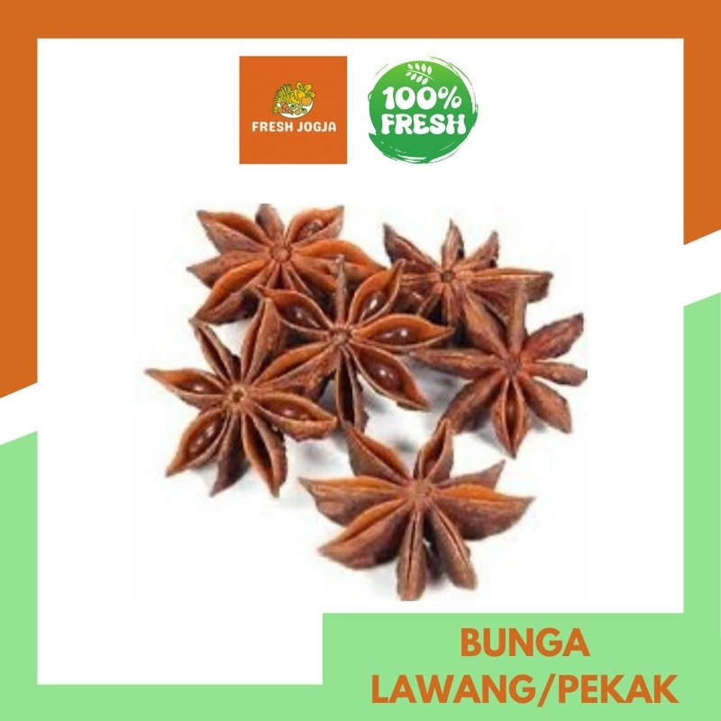 

Bunga Lawang/Tekak per 50gr | Fresh Jogja