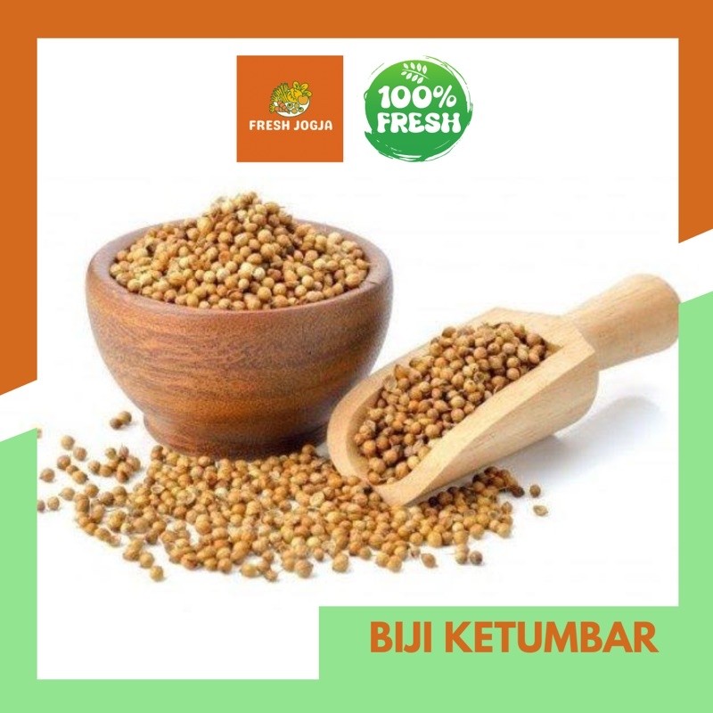 

Biji Ketumbar Utuh per 100gr | Fresh Jogja