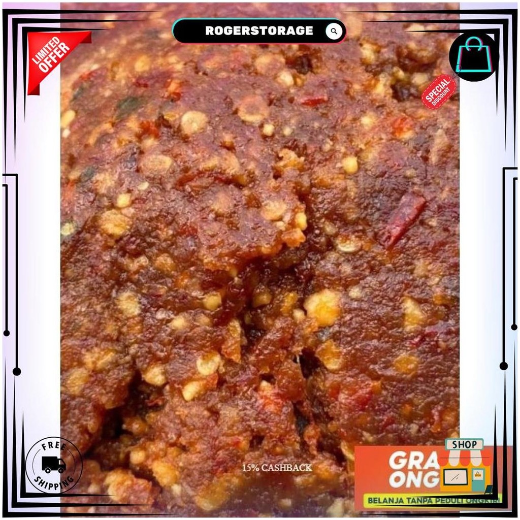 

Sambel Pedes Khas Blitar 1Kg Bg Gratis Ongkir