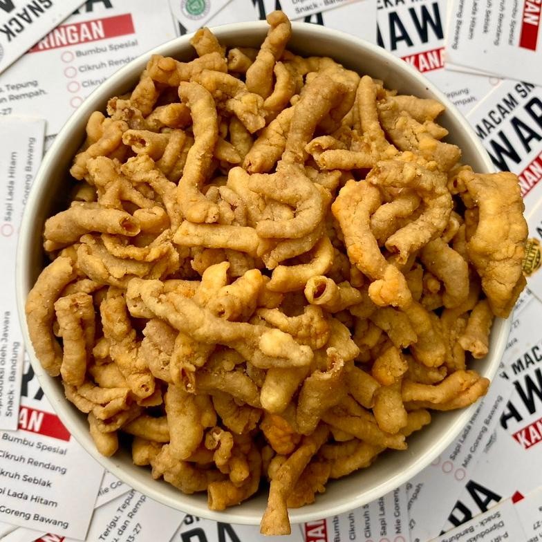 

Buruan Keripik Usus Crispy Jawara 500G Pedas Jeruk/Cikruh/Original Premium Viral Bandung Termurah 500Gr Krispi High Quality