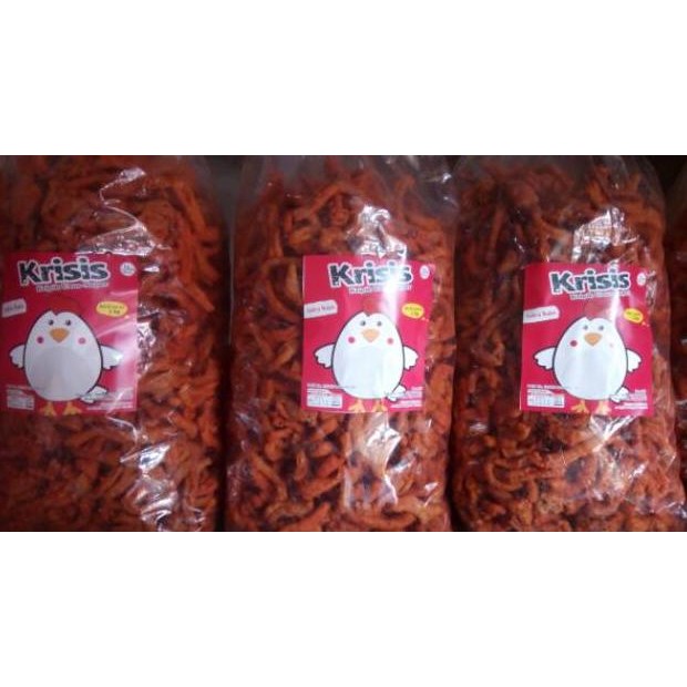 

Discount Kripik Usus Ayam Super Krisis 2 Kg Rasa Balado, Extra Pedas .Harga Keripik Usus Ayam Goreng Murah. Murah