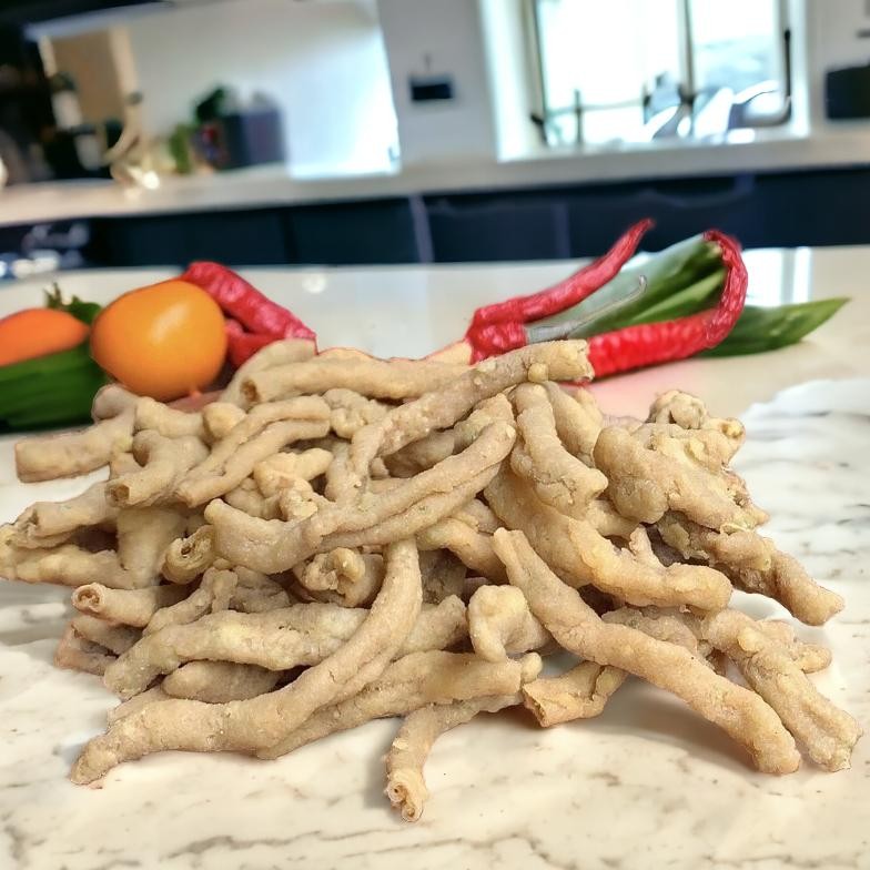 

Terpercaya Usus Crispy Daun Jeruk Pedas/Original Terbaru High Quality