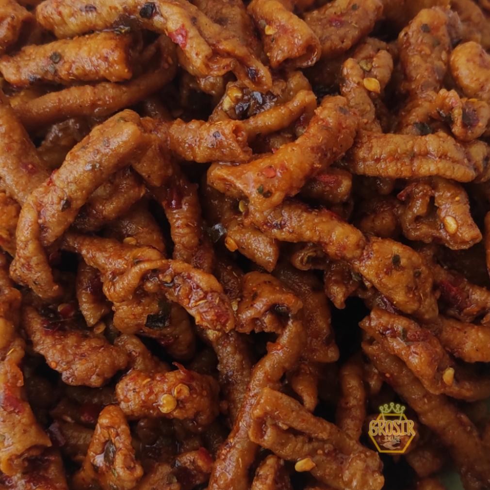 

Buruan Keripik Usus 1 Kg Pedas Extra Daun Jeruk High Quality