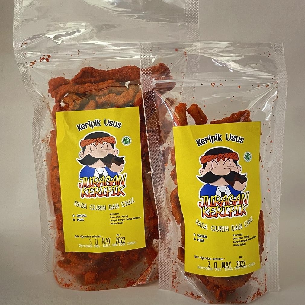 

Terpercaya Keripik Usus 500 Gram Premium