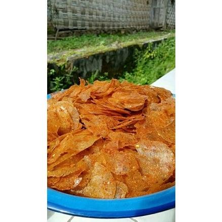 

Termurah Cod Kripik Kaca / Kripik Beling Pedas Extra Daun Jeruk 1Kg Premium