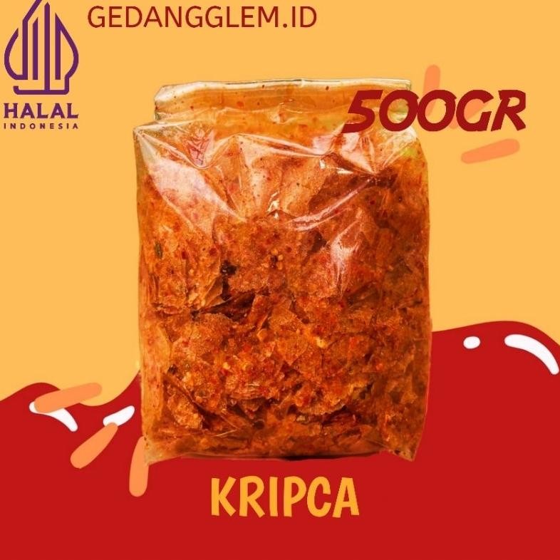 

Ori 500Gr Kripik Kaca Pedas Daun Jeruk High Quality