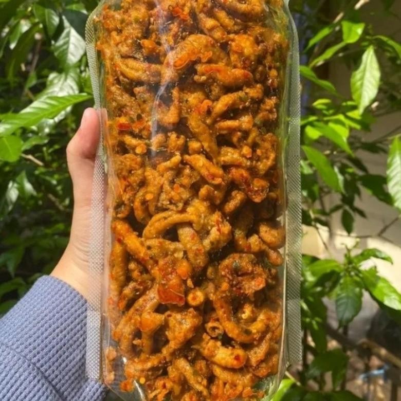 

Ori Usus Krispy Bumbu Melimpah Rasa Pedas Aroma Daun Jeruk 1Kg Premium