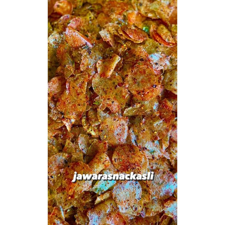 

Original (Flash Sale) Kripik Kaca Jawara 1Kg//Pedas Jeruk Cikruh Grosir