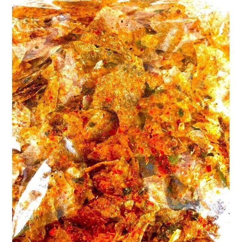 

Terpercaya Kripca Kripik Kaca Pedas Daun Jeruk Isi 1Kg Premium