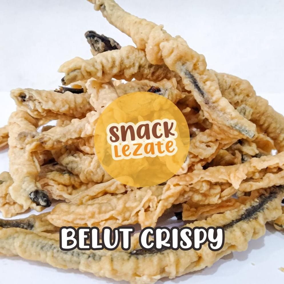 

Terpercaya Belut Crispy 500Gr Kiloan Murah Enak Renyah / Kripik Belut Jogja 1/2 Kg / Kripik Belut /Keripik Belut Goreng Kualitas Super Murah