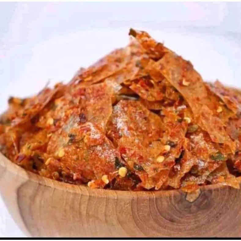 

Buruan Keripik Kaca 1Kg Kripca Kripik Pedas Daun Jeruk Exstra Pedas Grosir