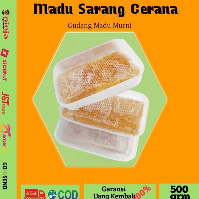 

Discount Madu Sarang Cerana Asli 100% Premium Honey Madu Murni Nektar Bunga Hutan Madu Manis Murni Asli High Quality