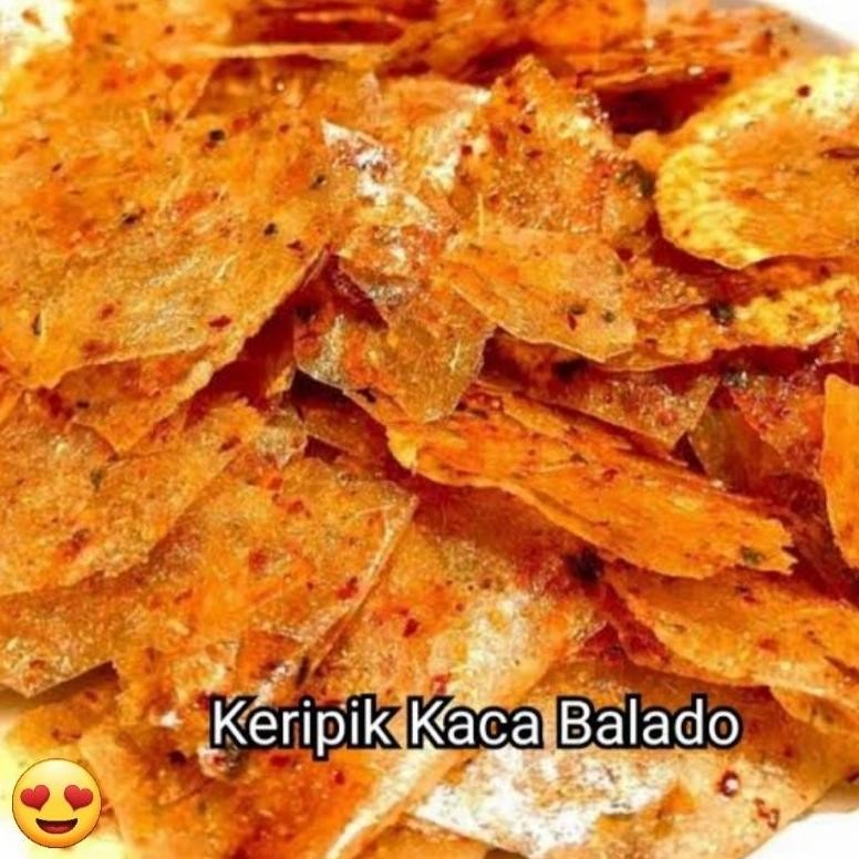 

Discount Kripik Kaca Pedas Daun Jeruk 500Gram Grosir