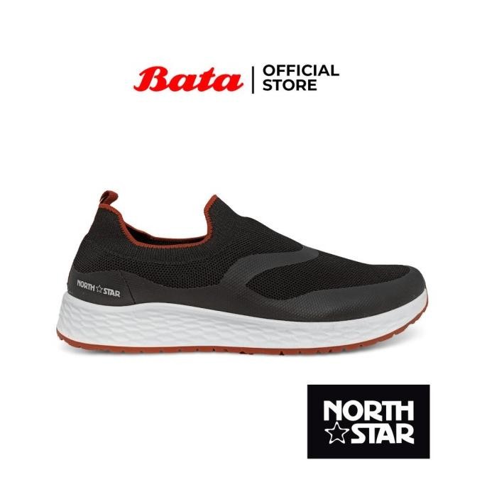 Sepatu Sneakers Pria North Star Ori Hitam Slip On 8206062 Ramahmart7